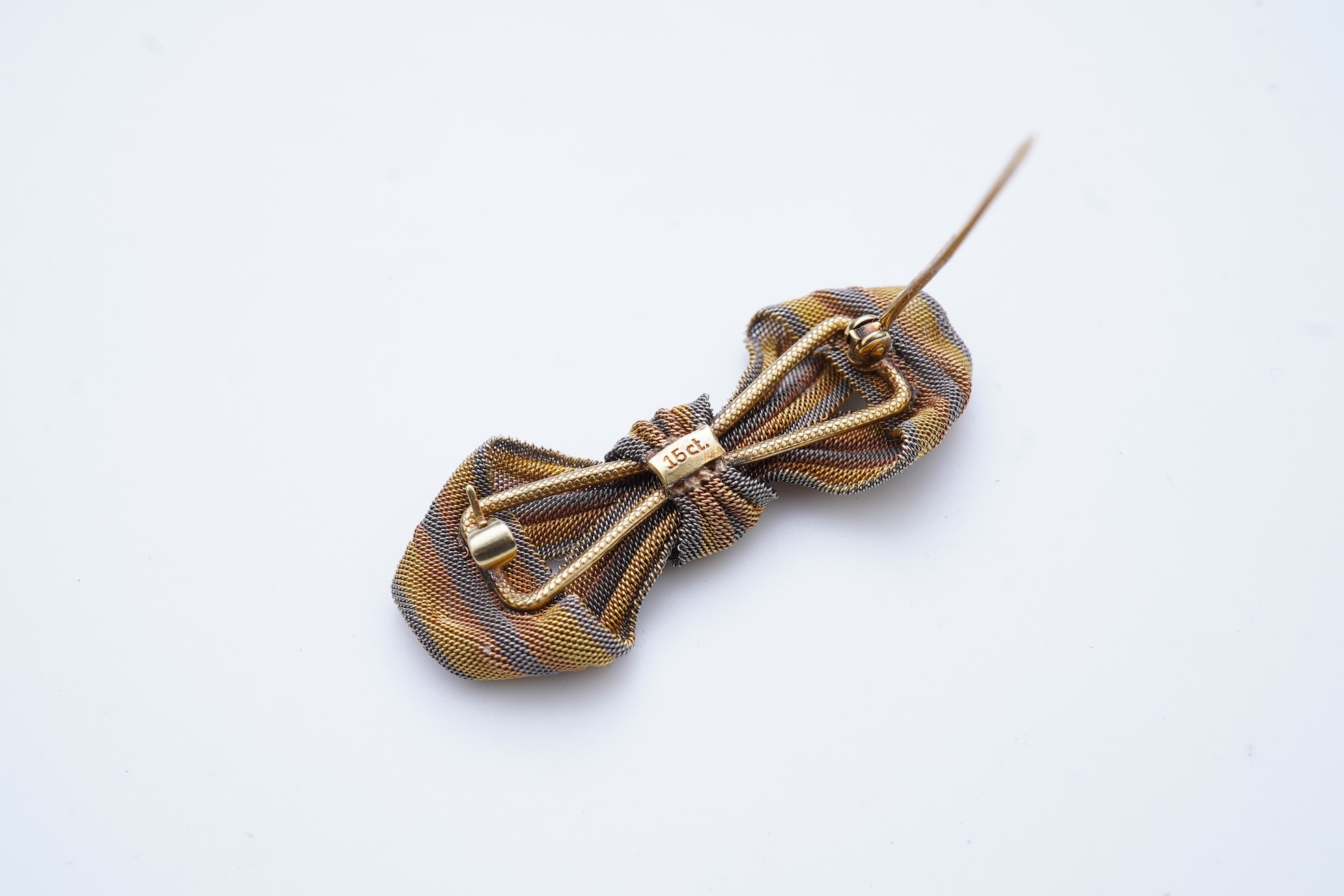 A rare gold brooch, circa 1900
